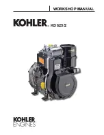 Kohler KD 625/2 Workshop Manual preview