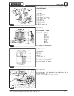 Preview for 57 page of Kohler KD 625/2 Workshop Manual