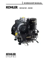 Предварительный просмотр 1 страницы Kohler KD 626/3 Workshop Manual