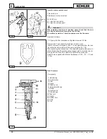 Предварительный просмотр 56 страницы Kohler KD 626/3 Workshop Manual