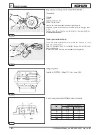 Предварительный просмотр 64 страницы Kohler KD 626/3 Workshop Manual