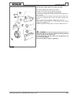 Предварительный просмотр 65 страницы Kohler KD 626/3 Workshop Manual