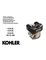 Kohler KD15-440 Owner'S Manual preview