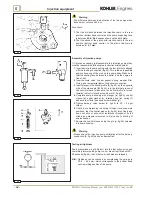 Предварительный просмотр 34 страницы Kohler KD425-2 Workshop Manual