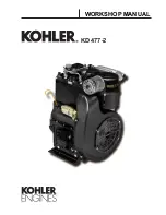 Kohler KD477-2 Workshop Manual предпросмотр