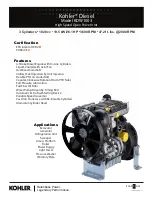 Preview for 1 page of Kohler KDW 1003 Manual