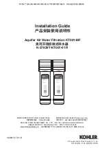 Kohler KT001-MF Installation Manual preview