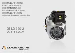 Kohler Lombardini 25 LD 330-2 Use & Maintenance предпросмотр