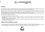 Предварительный просмотр 10 страницы Kohler Lombardini LDW 1003 Use & Maintenance