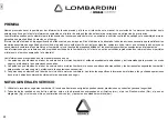 Предварительный просмотр 12 страницы Kohler Lombardini LDW 1003 Use & Maintenance