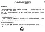 Предварительный просмотр 13 страницы Kohler Lombardini LDW 1003 Use & Maintenance