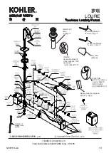 Preview for 13 page of Kohler LOURE 98454T-CP Installation Instructions Manual