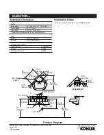 Предварительный просмотр 2 страницы Kohler MARSTON K-2766 Quick Start Manual