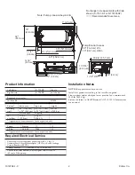 Предварительный просмотр 2 страницы Kohler Memoirs K-723 Roughing-In Manual