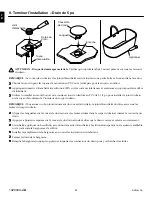 Предварительный просмотр 24 страницы Kohler Memoirs K-8333-0 Installation Instructions Manual