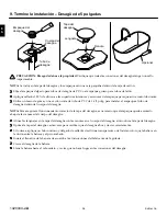 Предварительный просмотр 36 страницы Kohler Memoirs K-8333-0 Installation Instructions Manual