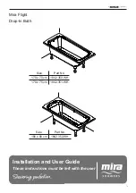 Предварительный просмотр 1 страницы Kohler mira 1842.350.WH Installation And User Manual