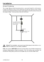 Предварительный просмотр 10 страницы Kohler Mira Agile ERD+ Installation And User Manual