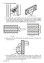 Предварительный просмотр 12 страницы Kohler Mira Agile ERD+ Installation And User Manual