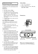 Предварительный просмотр 4 страницы Kohler mira Bijou Installation And User Manual