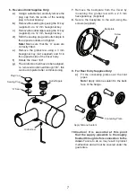 Предварительный просмотр 7 страницы Kohler mira Bijou Installation And User Manual