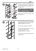 Preview for 20 page of Kohler Mira Decor Installation And User Manual