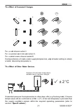 Предварительный просмотр 21 страницы Kohler Mira Escape Thermostatic 9.0 kW J95Hb/c Installation And User Manual