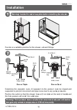 Предварительный просмотр 10 страницы Kohler Mira Evoco Dual Installation And User Manual