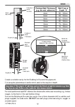 Предварительный просмотр 12 страницы Kohler Mira Evoco Dual Installation And User Manual