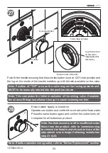 Предварительный просмотр 24 страницы Kohler Mira Evoco Dual Installation And User Manual