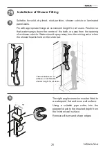 Предварительный просмотр 25 страницы Kohler Mira Evoco Dual Installation And User Manual