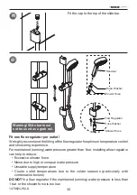 Предварительный просмотр 30 страницы Kohler Mira Evoco Dual Installation And User Manual