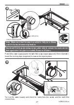 Предварительный просмотр 37 страницы Kohler Mira Evoco Dual Installation And User Manual