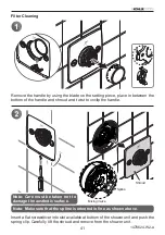 Предварительный просмотр 41 страницы Kohler Mira Evoco Dual Installation And User Manual