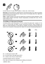 Предварительный просмотр 22 страницы Kohler mira GO Installation And User Manual