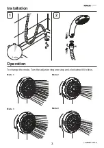 Предварительный просмотр 3 страницы Kohler Mira Logic L19B Installation & User Manual