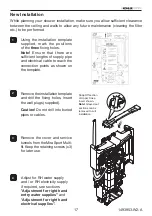 Предварительный просмотр 17 страницы Kohler Mira Sport Multi-fit 1.1746.009 Installation And User Manual