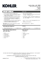 Kohler MODERN LIFE K-77835T-1 Nstallation Instructions preview