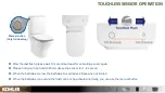 Предварительный просмотр 2 страницы Kohler Modernlife Touchless 77786K-TF-0 Manual