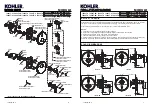 Kohler MODULO 72801T-4 Installation Instructions предпросмотр