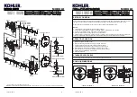 Предварительный просмотр 1 страницы Kohler MODULO 78023T-4 Installation Instructions