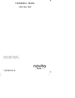 Kohler Novita K-BN330-N0 Installation Manual preview