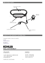 Предварительный просмотр 14 страницы Kohler OVE RECT drop in 1709A-GAB-0 Installation Instructions Manual