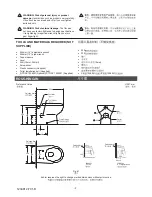 Preview for 2 page of Kohler PANACHE K-9154T Installation Instructions