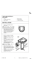 Предварительный просмотр 2 страницы Kohler PINOIR K-2015 Manual