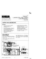 Предварительный просмотр 5 страницы Kohler PINOIR K-2015 Manual