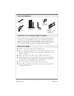 Предварительный просмотр 2 страницы Kohler Portrait K-2272 Installation Manual