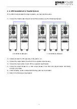 Preview for 12 page of Kohler PowerWAVE 3000/P1 User Manual