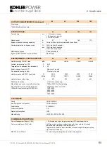 Preview for 61 page of Kohler PowerWAVE 6000 User Manual