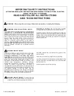 Предварительный просмотр 2 страницы Kohler Precedence K-1355-H1 Installation Instructions Manual